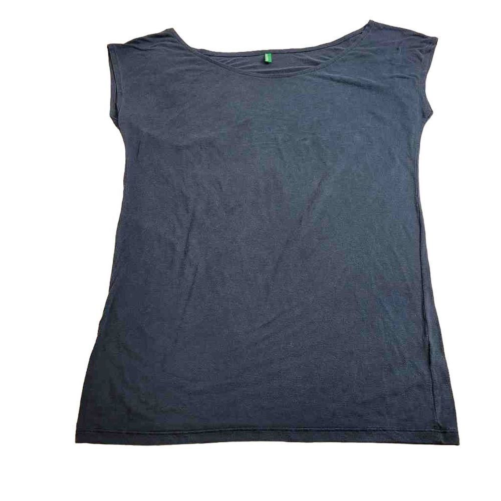 Benetton Navy blouse L